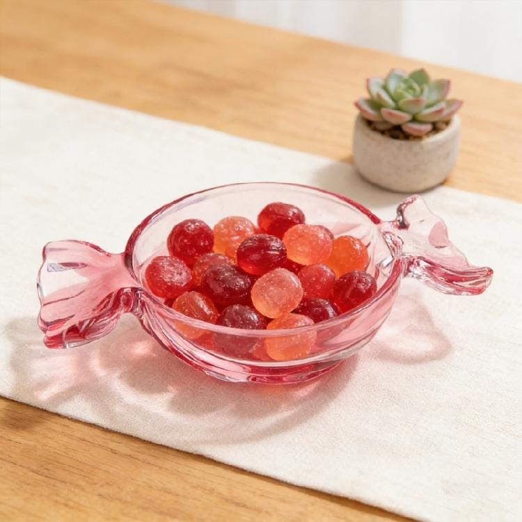 Glasses Candy Platter Decorative Serving Tray Christmas Platter Dish Christmas Dinnerware Serving Dessert Plates Gift