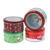 Christmas Tinplate Candy Box Santa Claus Tin Reusable Chocolate Storage Case For Gift Storage Home Cookie Packaging Box