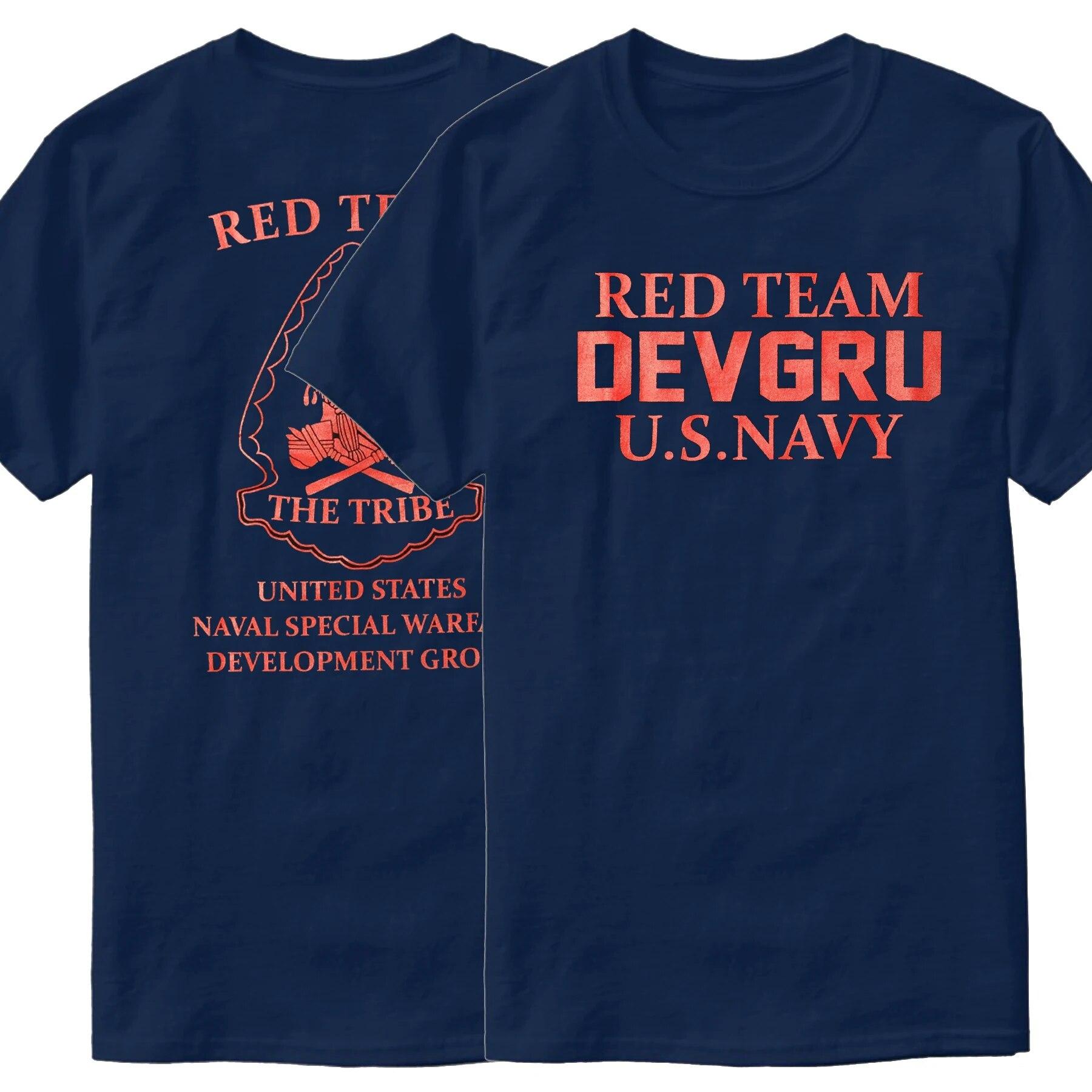 

Футболка Naval Seals NSWDG Seal Team 6 The Tribe Red Squad. Повсякденні футболки з коротким рукавом, 100% бавовна, вільний топ, розмір S-3XL, футболки унісекс 4XL