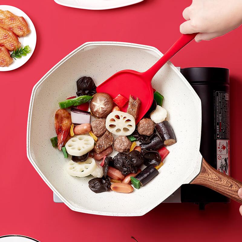 Oriba Chinese Red Kitchen Utensil Set