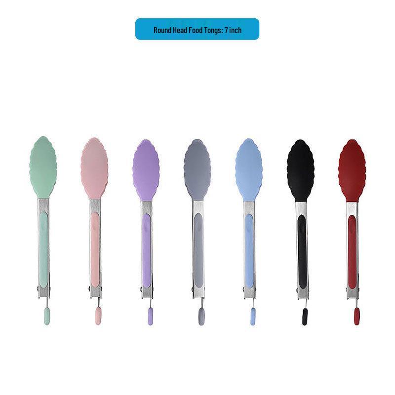 Silicone Kitchen Utensil Set: Ladle, Spatula, Scraper, Turner, Oil & Basting Brushes, Whisk, Tongs for Cooking & Baking.