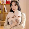 Winter Cartoon Cotton Slippers: Warm, Anti-slip Indoor Shoes for Men & Women with Plush Velvet.