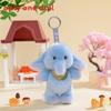 Cute Rabbit Panda And Monkey Plush Keychain With Pp Cotton For Bag Decoration