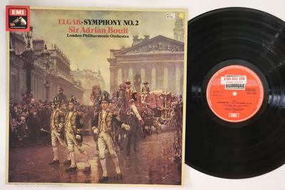 LP Record ADRIAN BOULT LONDON PHILHARMONIC O Elgar Symphony No. 2 ASD3266 HIS MASTERS V 1976 UK Classical Used