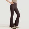 Womens Pants Casual  Pants With Pockets Pull On Flare Slacks High Waist Stretchy Trousers