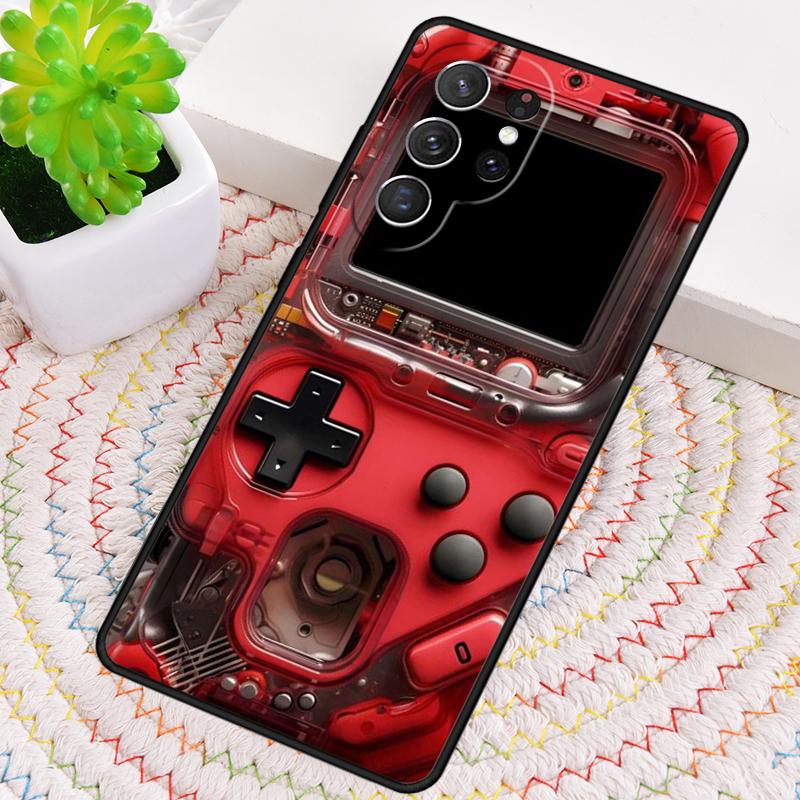 Retro Game Console TPU Phone Case For Samsung Galaxy Note 10 Pro S26 S25 S24 S23 S22 Ultra Plus S21 FE S20 Shockproof Cover
