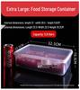 5.8L Rectangular Transparent Food Storage Container with Lid
