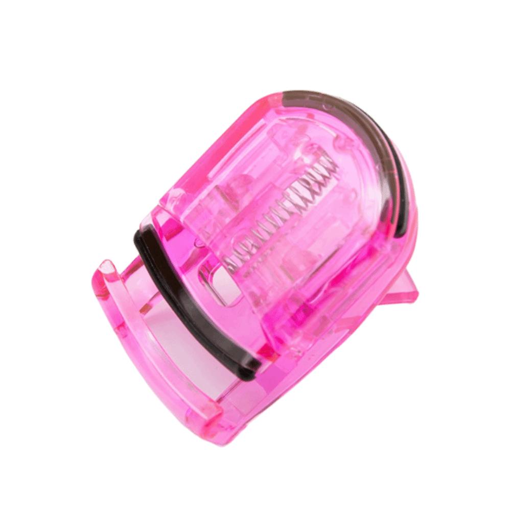 Professional ABS Eyelash Curler Multicolor Mini Eyelash Curling Clip Silicone False Eyelashes Auxiliary Cosmetic Tools