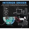 3.0 inch 300W Bi-LED 6PCS+3PCS Car Headlight Projector Lens for Hella 3R G5 30000LM High Low Beam Retrofit Halo Light 6000K