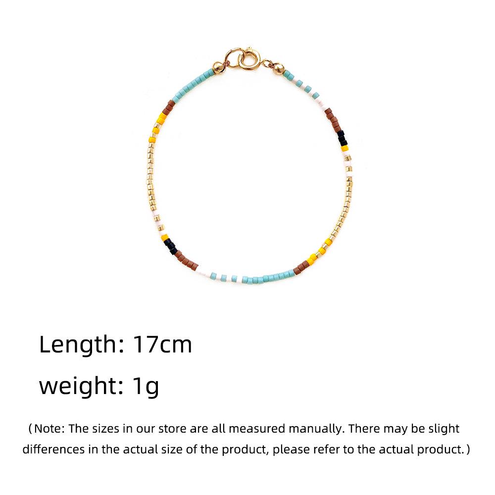 Bohemian Retro Style Handmade Miyuki Seed Bead Bracelet for Women