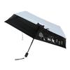 SEIDO Folding Umbrella for Sun and Automatic UV Full Stylish 5 Ribs Women's Rain, One-Touch Open/Close, Lightweight, Compact, Protection, Blackout,