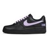 Air Force 1 Skateboard Shoes Women's Low Top Black/Purple CW2288-001()