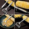Fast and Safe Corn Peeling Thresher Tool Ergonomic Long Handle Corn Stripping Tool  Home