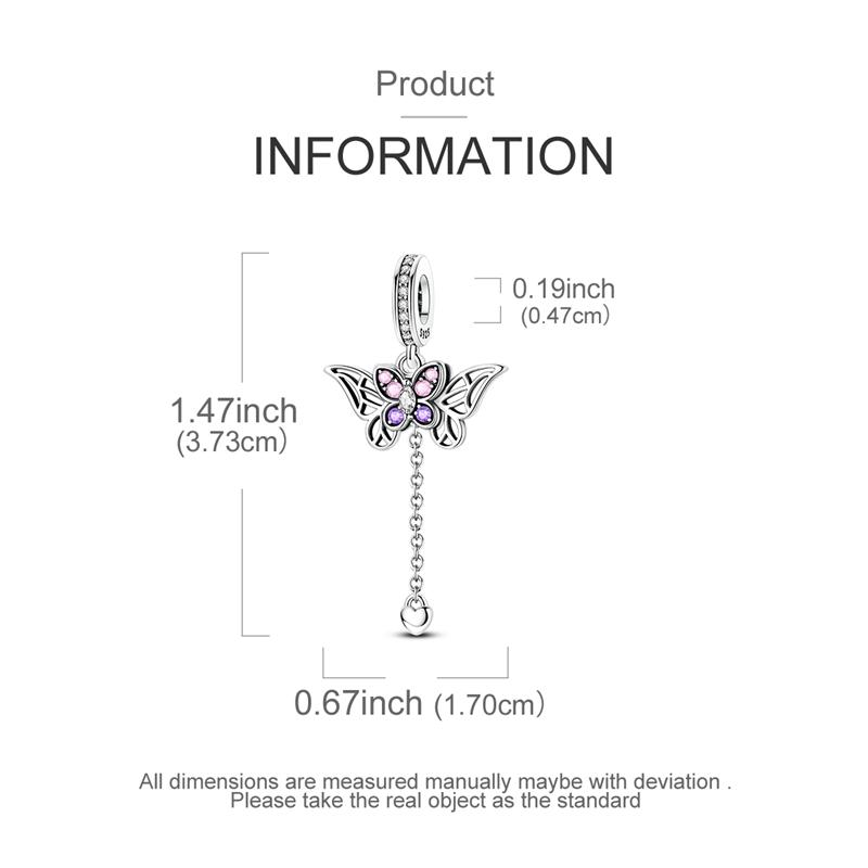 Copper Butterfly Bee Sheep Charms Beads Fit Original Bracelet Necklace Pendant Beads For Women Girl Diy Gift