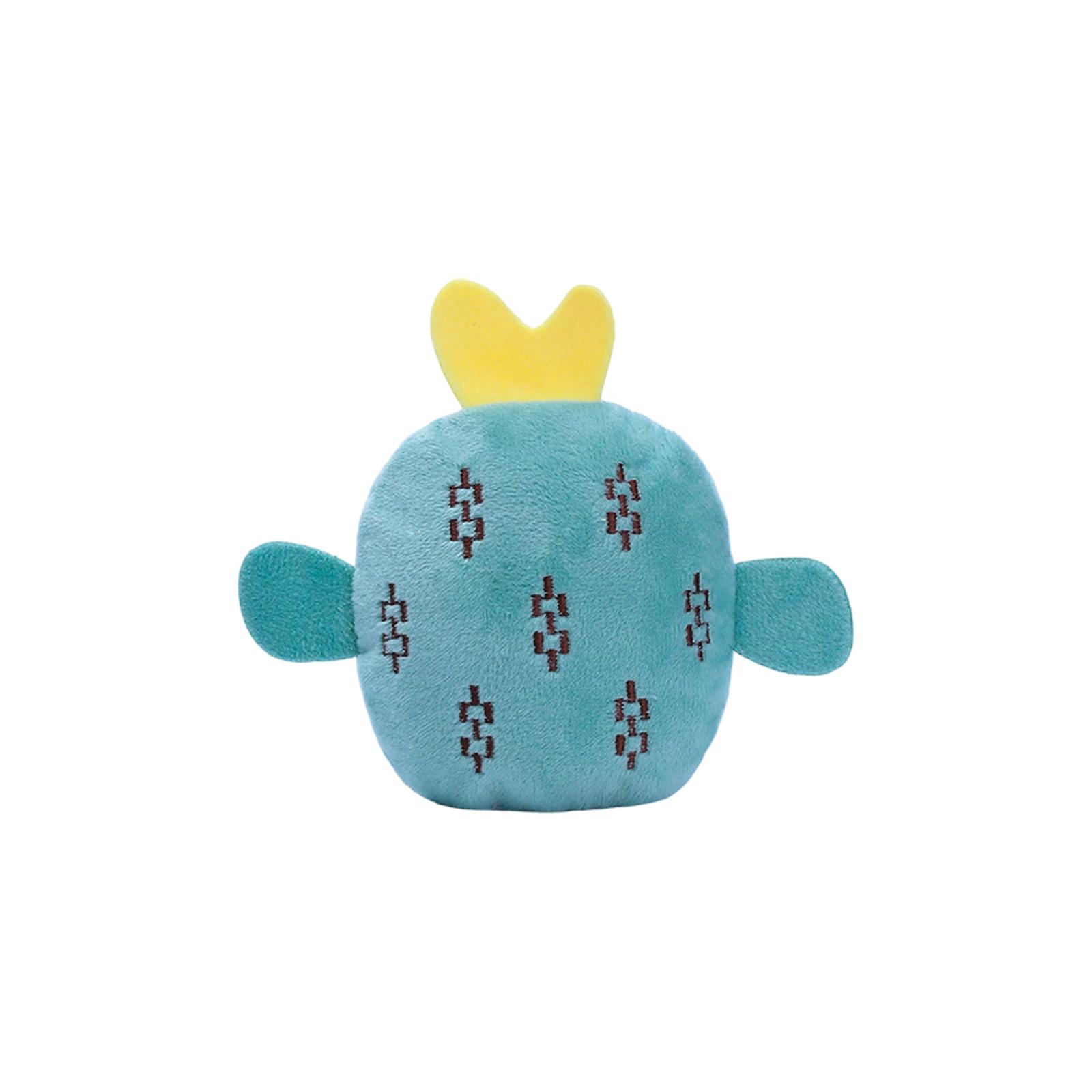 

Cute Fruit Shaped Plush Squeaky Dog & Cats Toys, Interactive Crinkle Sound Pet Chew Toys With Catnip Or Call Option, Soft Stuffed Puppy Teething Toys One Size зелёный