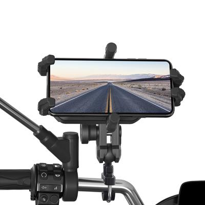 Suport pentru telefon pentru motociclete Suport pentru telefon mobil pentru motociclete, rezistent la apă, antifurt, rotație 360