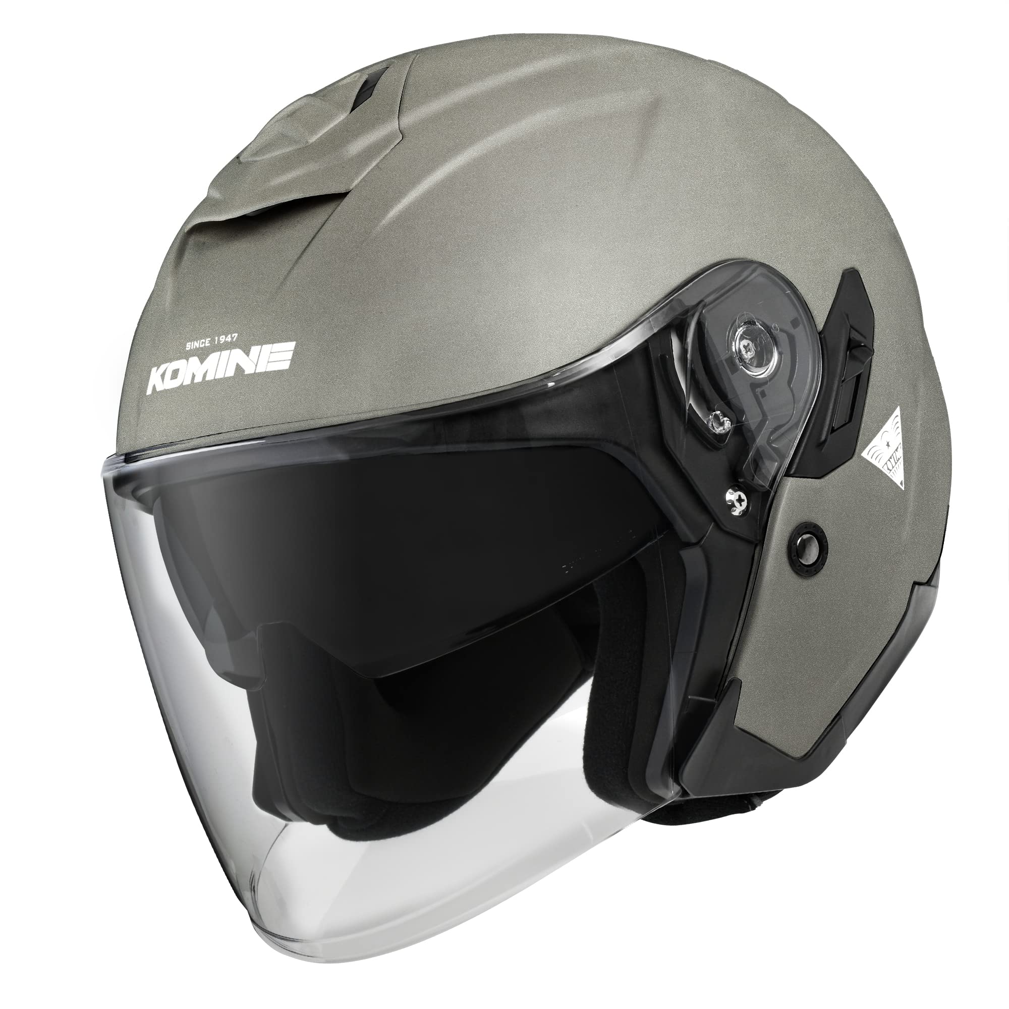 

KOMINE FL Motorcycle Composite FRP Jet Helmet Gunmetal L HK-172