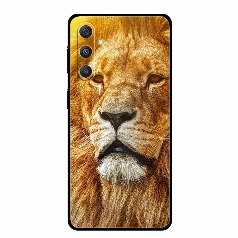 For Samsung Galaxy S24 Plus Ultra Phone Case Cover Silicone Soft Back Case for Samsung Galaxy S 24 5G Funda Dinosaur Lion Animal