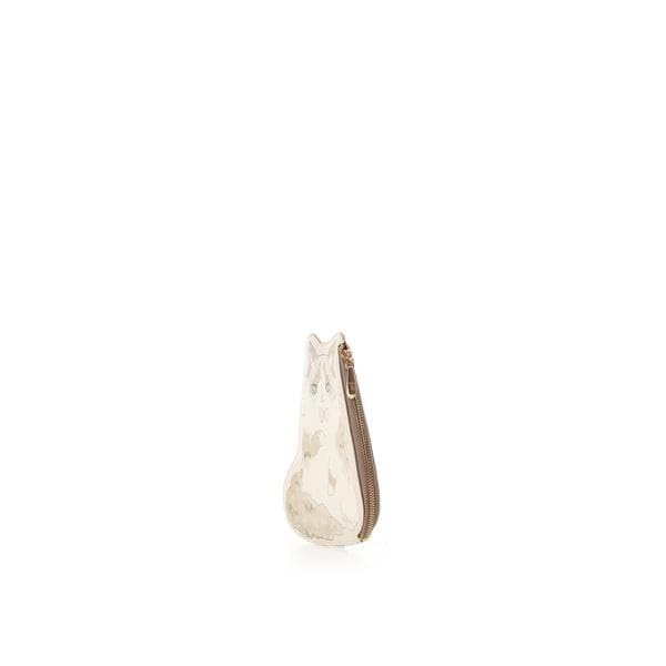 Samantha Thavasa Petit Choice Cats Collection Pouch Die-Cut (Ragdoll) Off-White