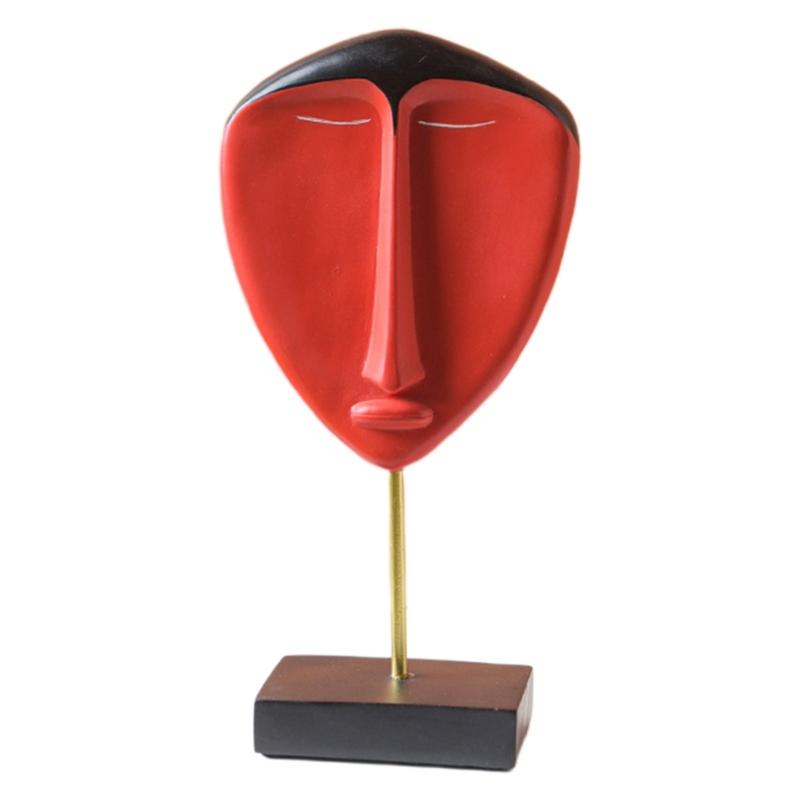 Creative Abstract Face Model Statue Office Desk Art Ornaments Livingrooms Bedroom Dinning Table Centerpieces Decorat
