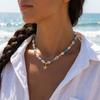 Bohemian Cowrie Shell Necklace for Women Summer Beach Choker Conch Starfish Pendant Beads Collar Boho Holiday Jewelry Gift 2026