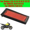 Para ZONTES G1-125 G2-125 U-125 U1-125 U-150 U1-150 U-155 U1-155 G1-155 C125 C-125 C2-125 Filtro de Ar da Motocicleta Limpador de Admissão
