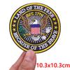 New America's 250th Anniversary Embroidered Patches DIY Iron On Patches For Clothing Statue Of Liberty Flag Eagle Patch Armband