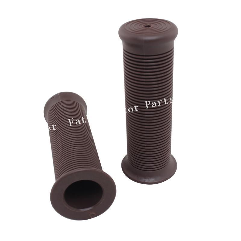 1" 25mm 28mm Universal Accessry Motorcycle Retro Grips Streak Rubber Handle Grip Handle Bar for Moto Chopper Bobber Cafe Racer