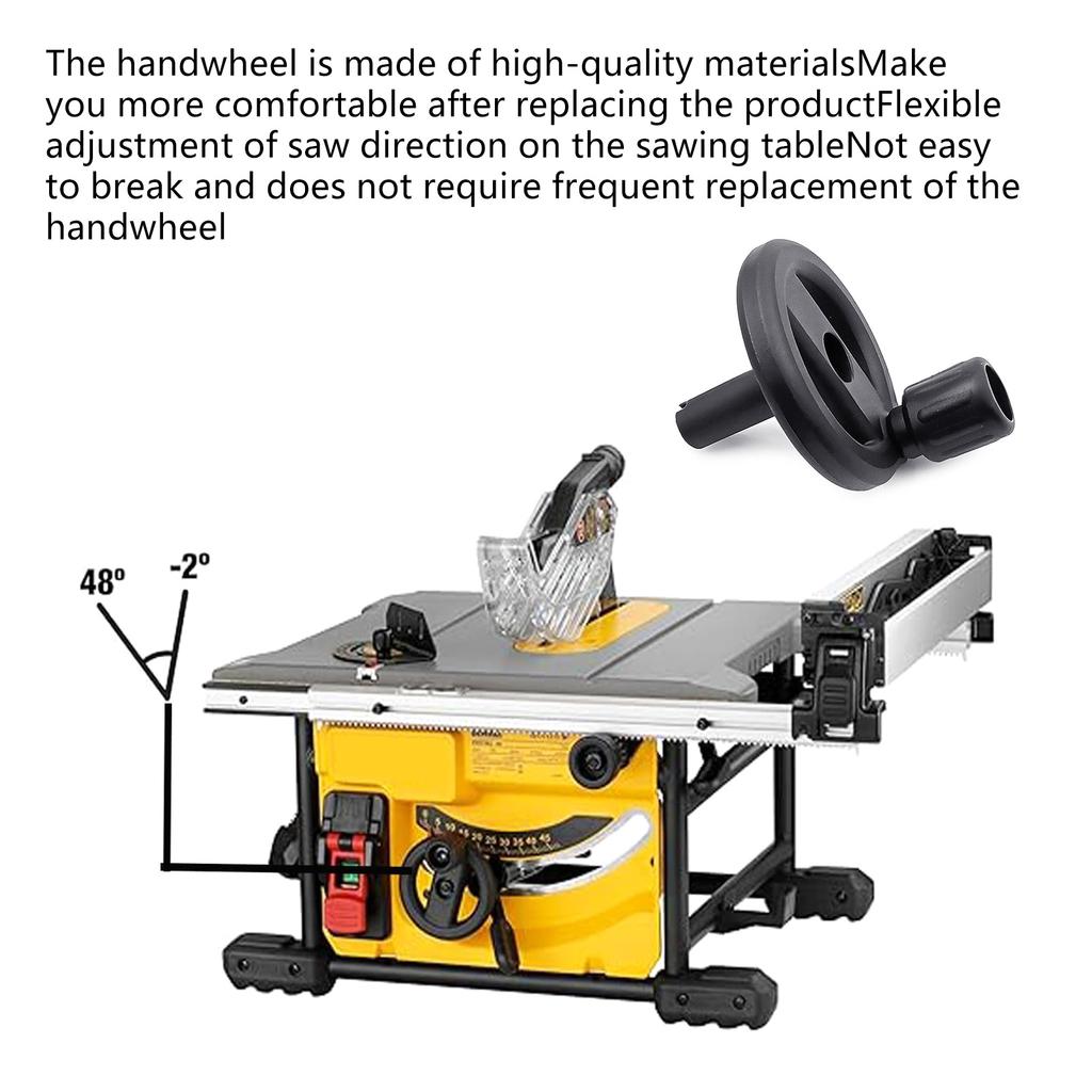 Handwheel Table Saw Hand Wheel 5140117-77 Repalce for Dewalt DW745 DWE7480 DWE7485 Hand Wheel Replacement