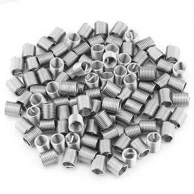 100 Stück Edelstahl SS304 Drahtwendel-Schraubeinsätze M8 x 1,25 x 2D Länge
