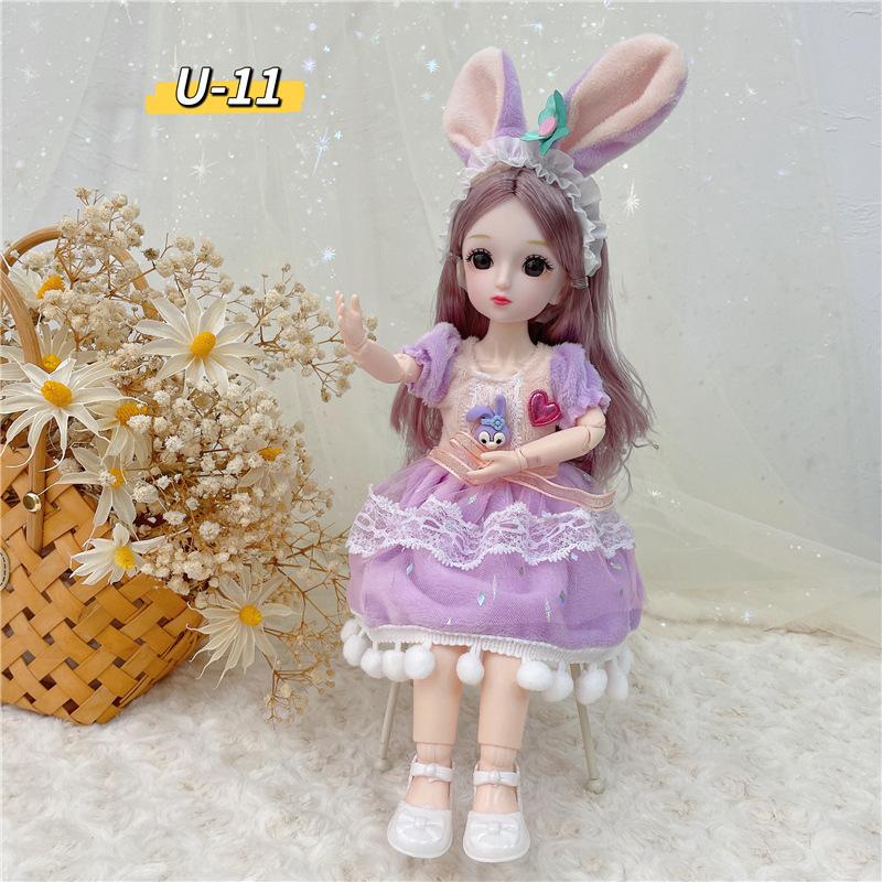 High-value Internet-famous 30cm Princess Dress-up Doll