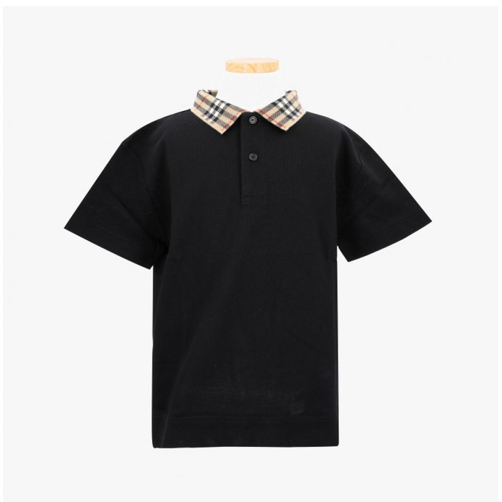 Burberry 8105570 A1189 Vintage Check Polo Kinder Kurzarm T-Shirt