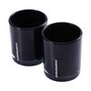 5-teiliges Set Acryl Badezimmerzubehör Badbecher Flasche Zahnbürstenhalter Seifenschale