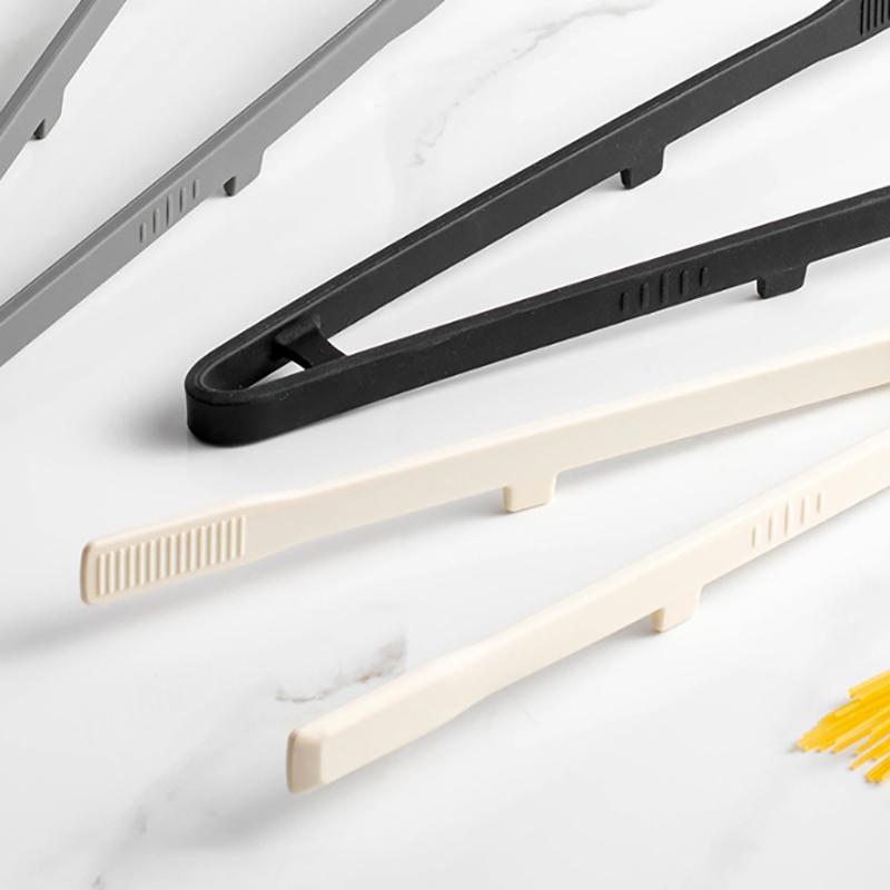 Silicone Grill Tongs Non-Stick Food Bread Clip Heat Resistant Bbq Salad Cooking Serving Clamp Steak Pasta Clip For Kitchen