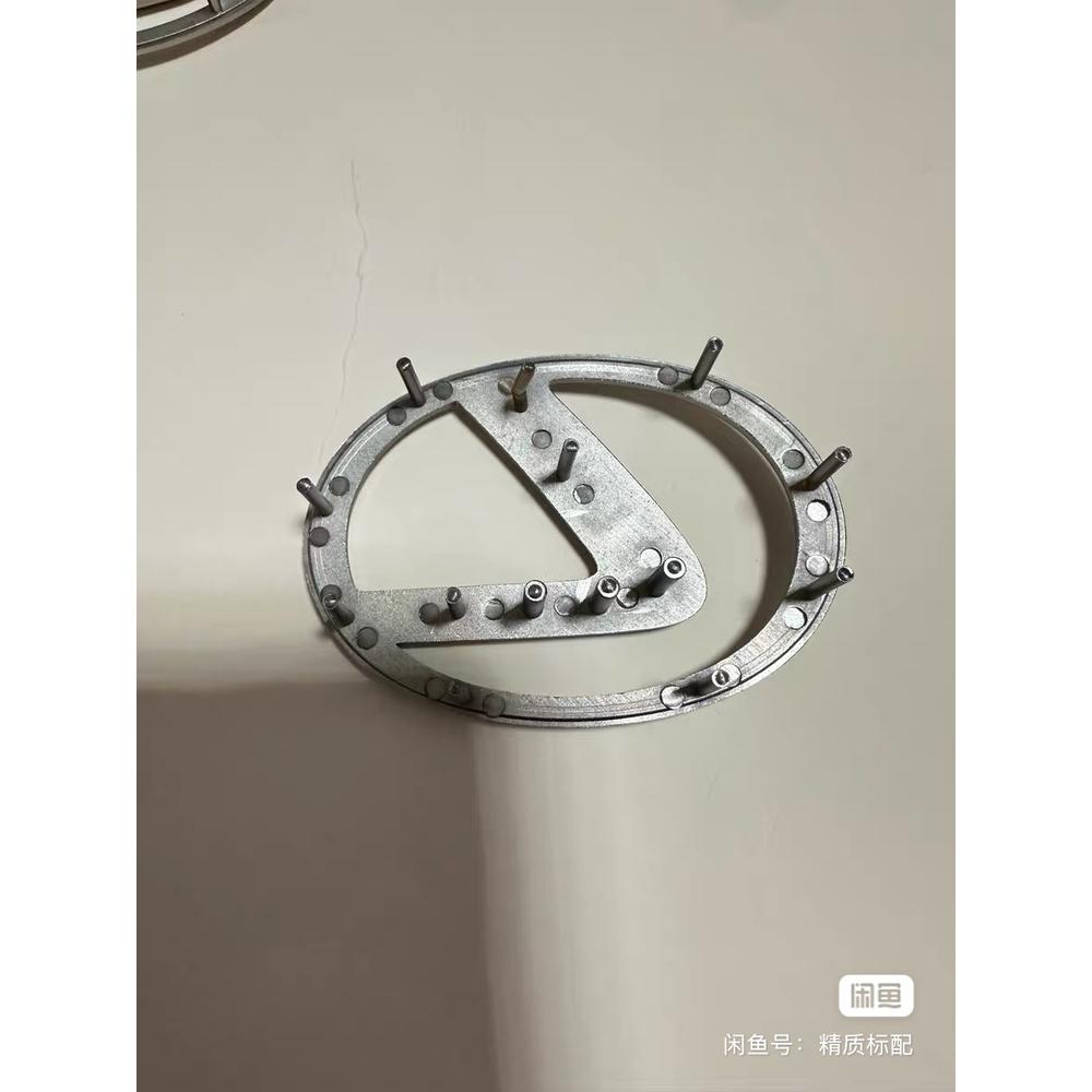 7.5CM Lexus Χρώμα Σαμπάνιας Λογότυπο Σήμα Τιμονιού Αξεσουάρ CT200H ES250 ES300H IS250 GS300 GS460 GX470 LS400 LX470 LX570