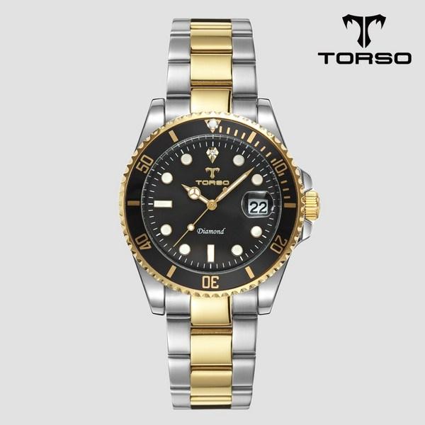 

[TORSO]T502M-GBC Icarus Diamond Watch Мужские часы с металлическим ремешком
