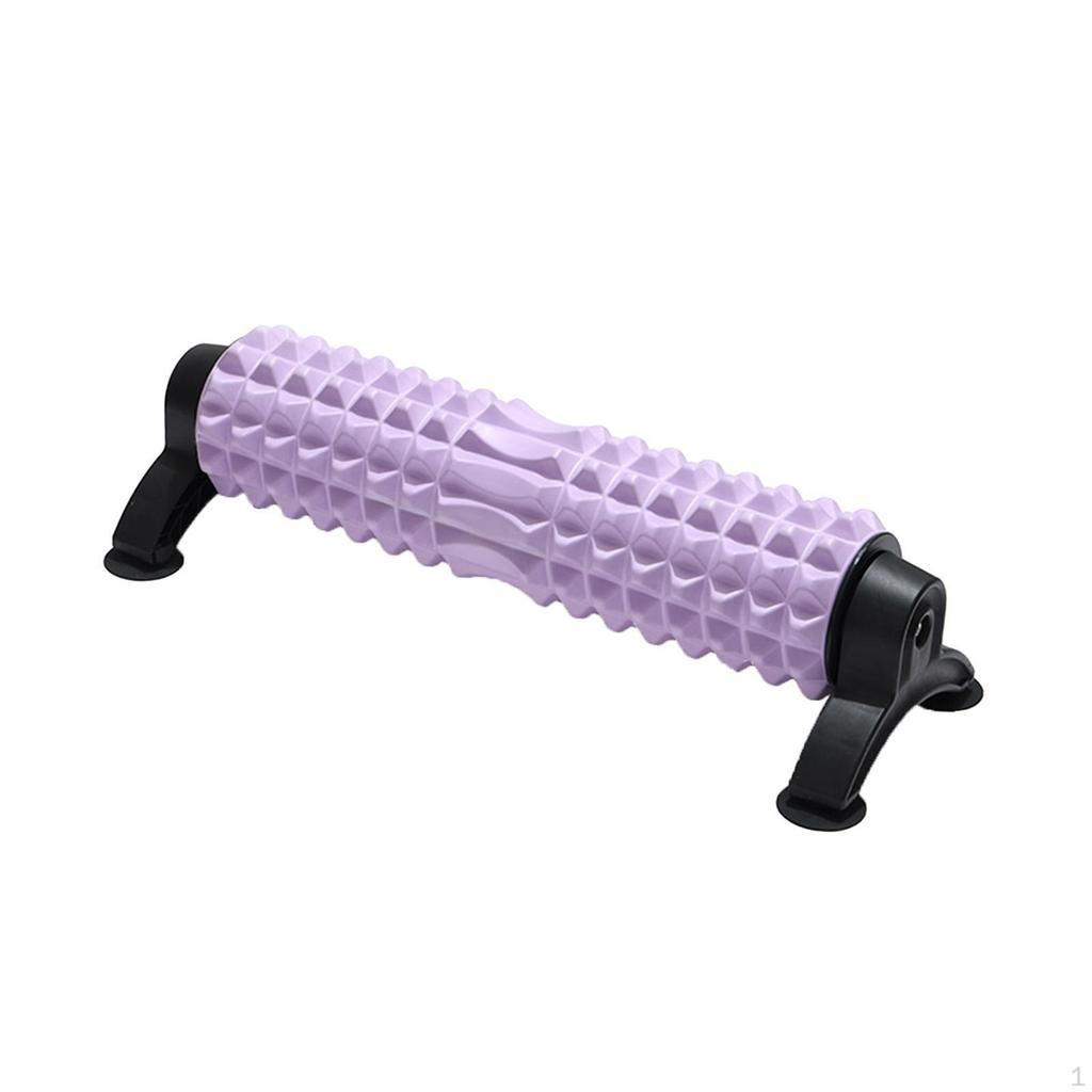 Fitness Roller Foam Pilates Exercise Stretching Massage Tool Self-Massager with Four