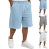 Men's Casual Drawstring Shorts - Lightweight Cropped Pants