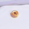 Miniature Food Toys: Resin Bread & Donut Fridge Magnets and Hair Clips