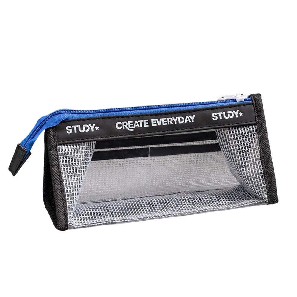 Visible Transparent Pencil Case Multiple Layers Stationery Organizer New Pen Bag for Students