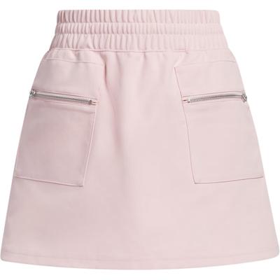 Comfortable Soft Practical Solid Color Mid Waist Elastic Casual Shorts Women Shorts Sand-Pink IM5552