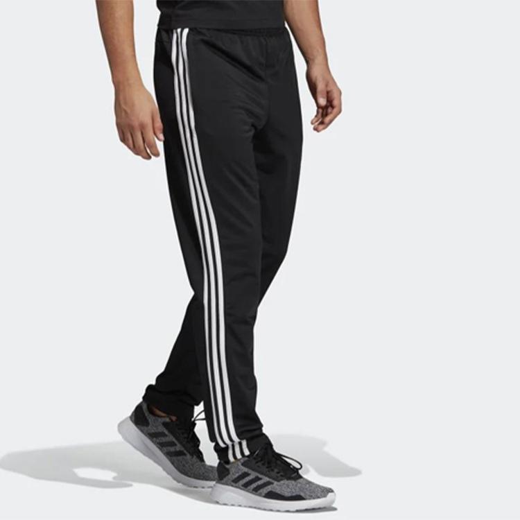 Adidas Essentials 3-Stripes Tracksuit Pants Men Bottoms Black DQ3090