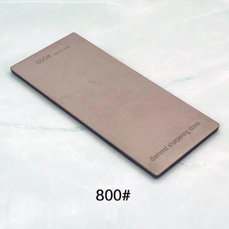 DiamantSchleifstein Messerschärfer Anti-Rutsch-Basis 120~3000 Küchenmesser Schärfwerkzeug Set 4-8 Dünne Klinge Platten Set