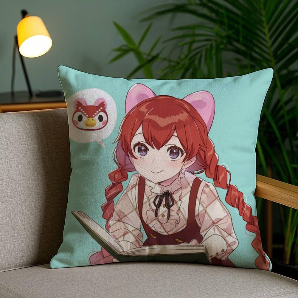 Game Movie C-Celeste Pillow Case Office Sofa Dorm Chair Back Short Plush Double-sided Printing Home Cushion Cover