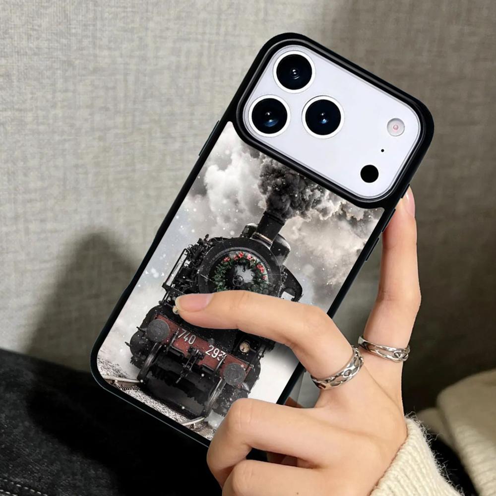 Capa Case for iPhone 17 Air 16 Pro Max 15 Plus 11 13 Mini 14 12 Back Phone Cover Moscow locomotive