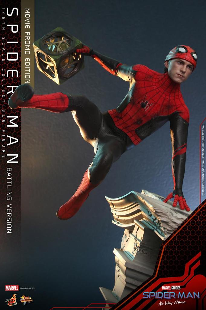 [Movie Masterpiece] Spider-Man: No Way Home 1/6 Scale Figure Spider-Man (Battle Version) [Promo Edition]