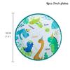 Dino Party Supplies Dinosaur Balloons Paper Straws Cups Plates Kids Boy Birthday Party Decoration Jungle Dinosaur Party Decor