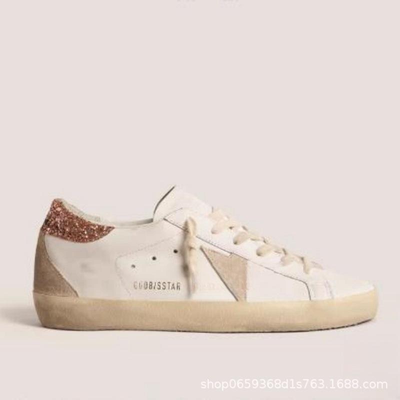 Chaussures décontractées pour hommes et femmes étoiles petites chaussures sales nouvelles polyvalentes chaussures de skate chaussures sales cuir de vachette chaussures blanches