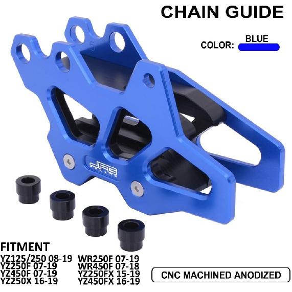 Dirt Bike Chain Guard Guide Protector for YZ125/250 2008-2023, YZ250F 2007-2023, YZ450F 2007-2022, YZ125X/250X 2017-2023, WR250F/450F 2007-2023,