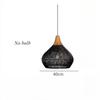 Modern Hot Selling Rattan Craft Chandelier Home Hand-woven Chandelier Suitable for Home Party Decoration Penant Lights